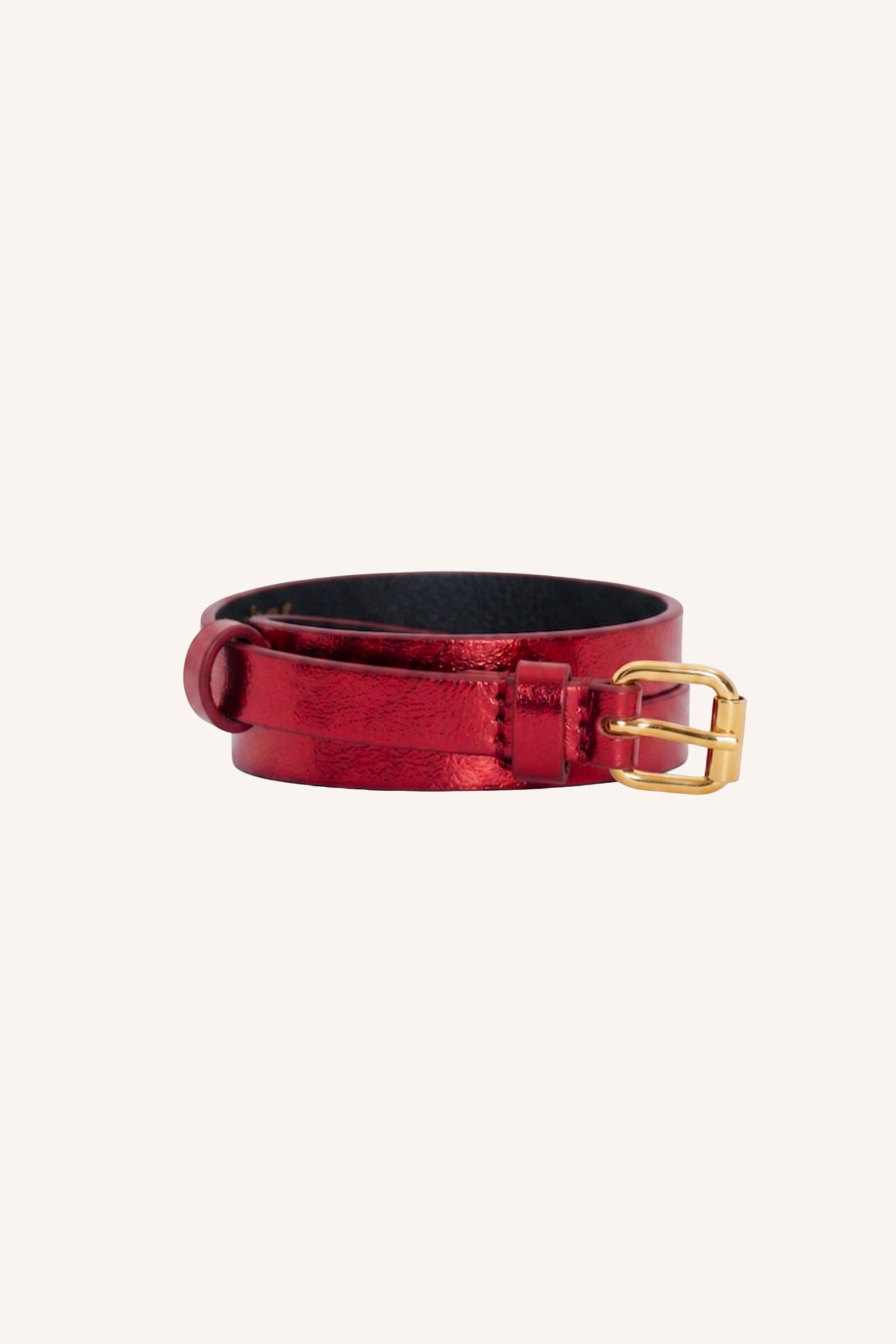 lovi gloss belt | scarlet red