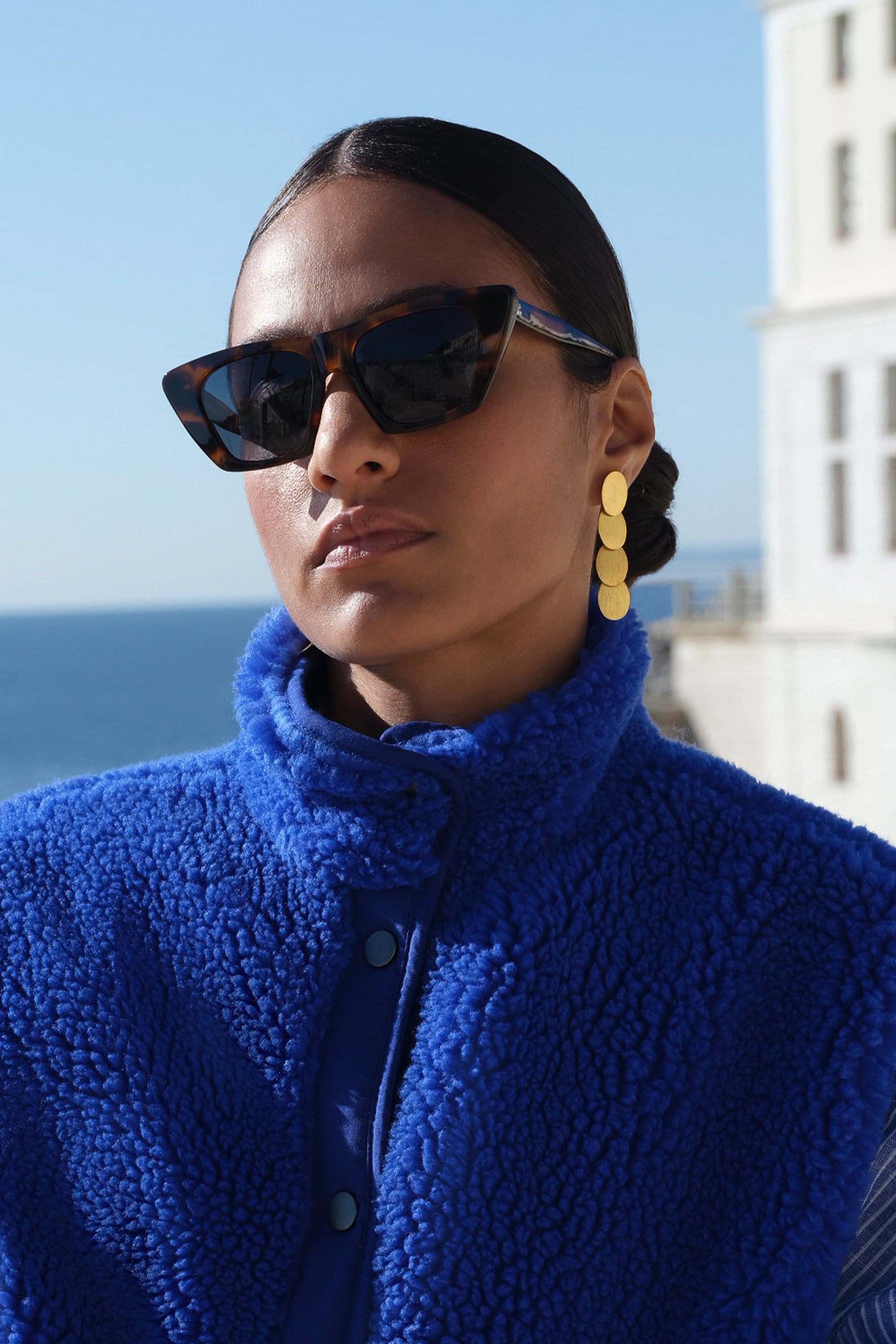 pd eva earring | gold