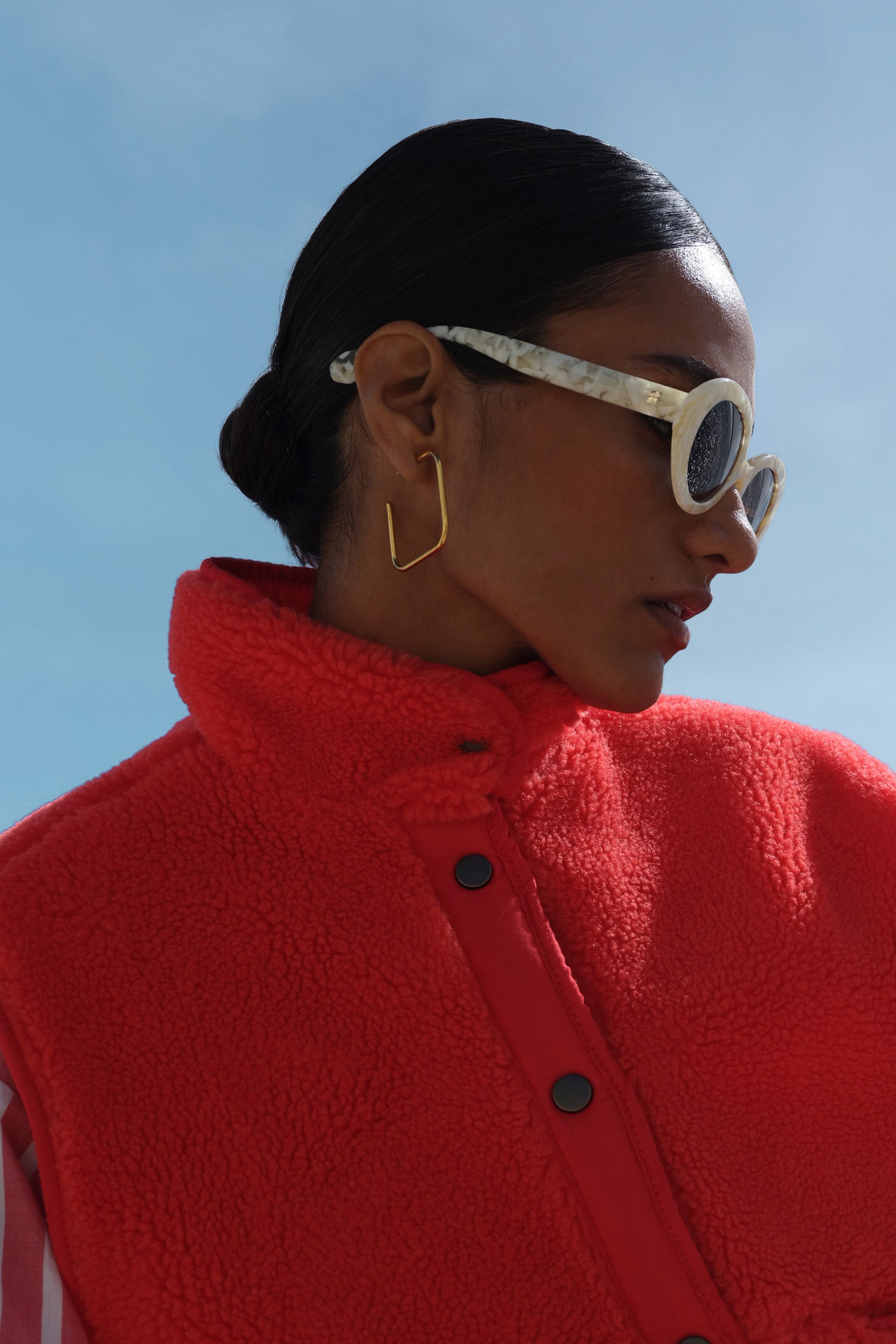 pd squared earring M | gold