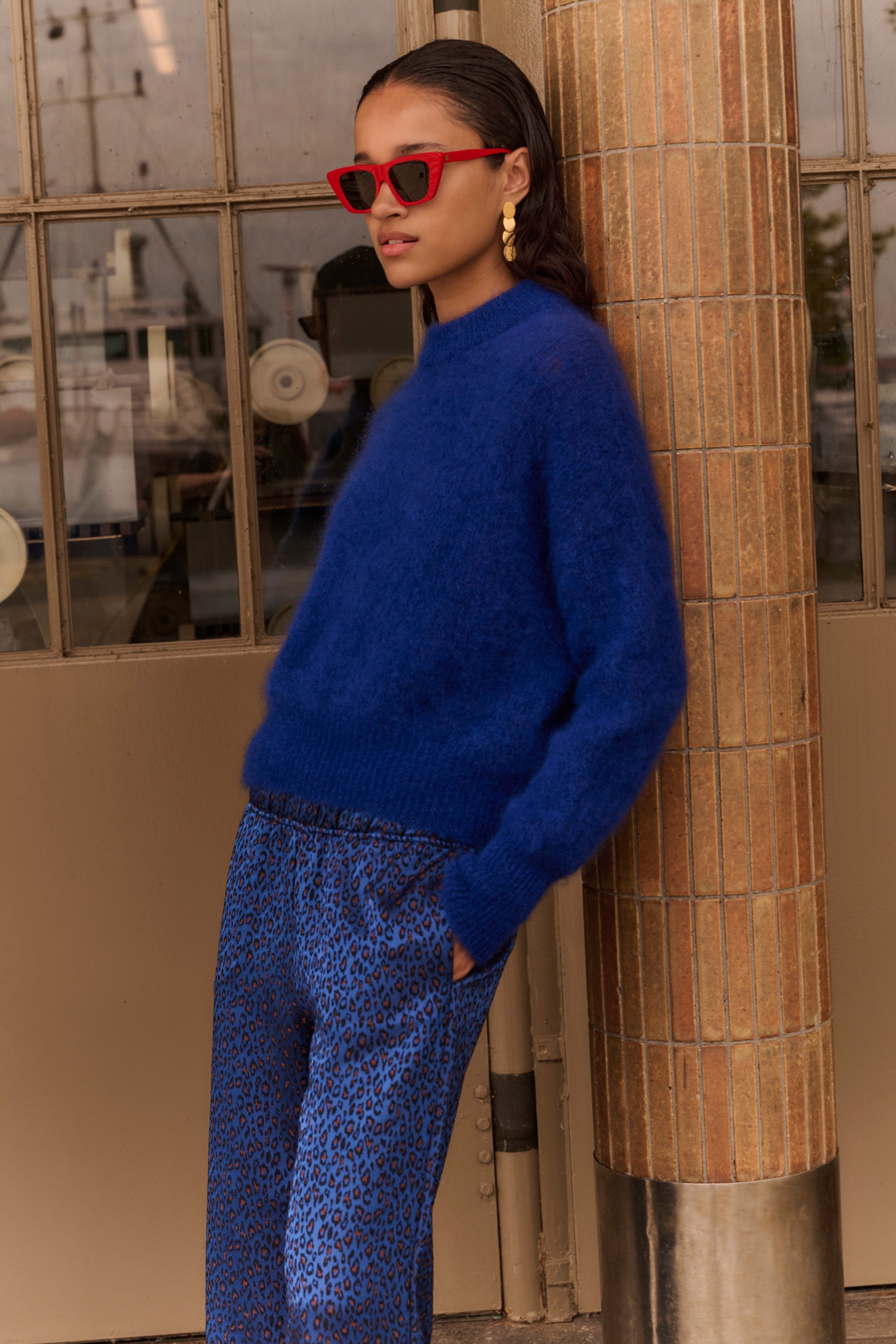 sonny pullover | queens blue